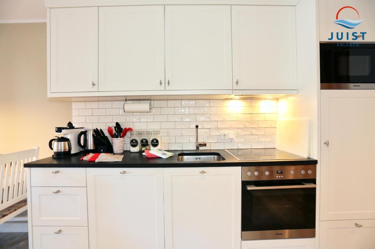 Haus Achterhus 213 - Wohnung 13 "Rote Krabbe" Juist Luaran gambar