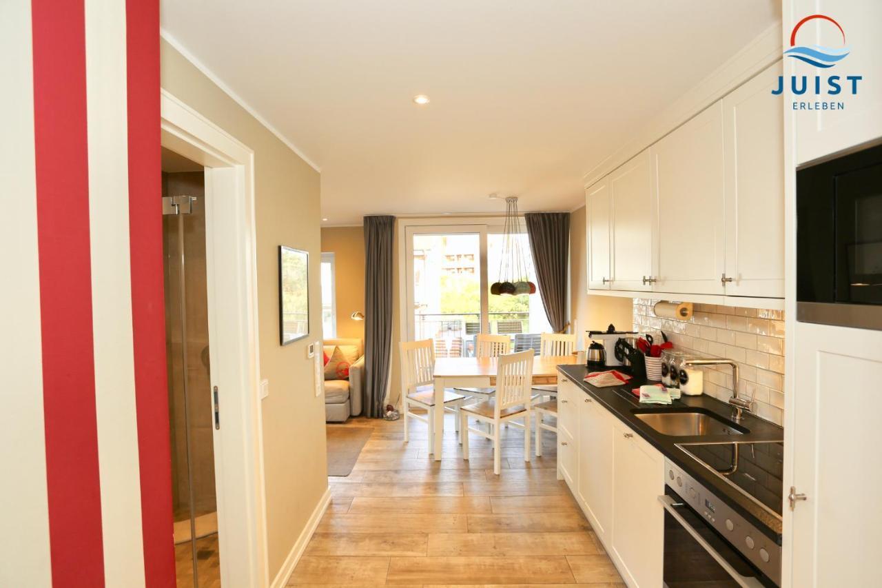 Haus Achterhus 213 - Wohnung 13 "Rote Krabbe" Juist Luaran gambar